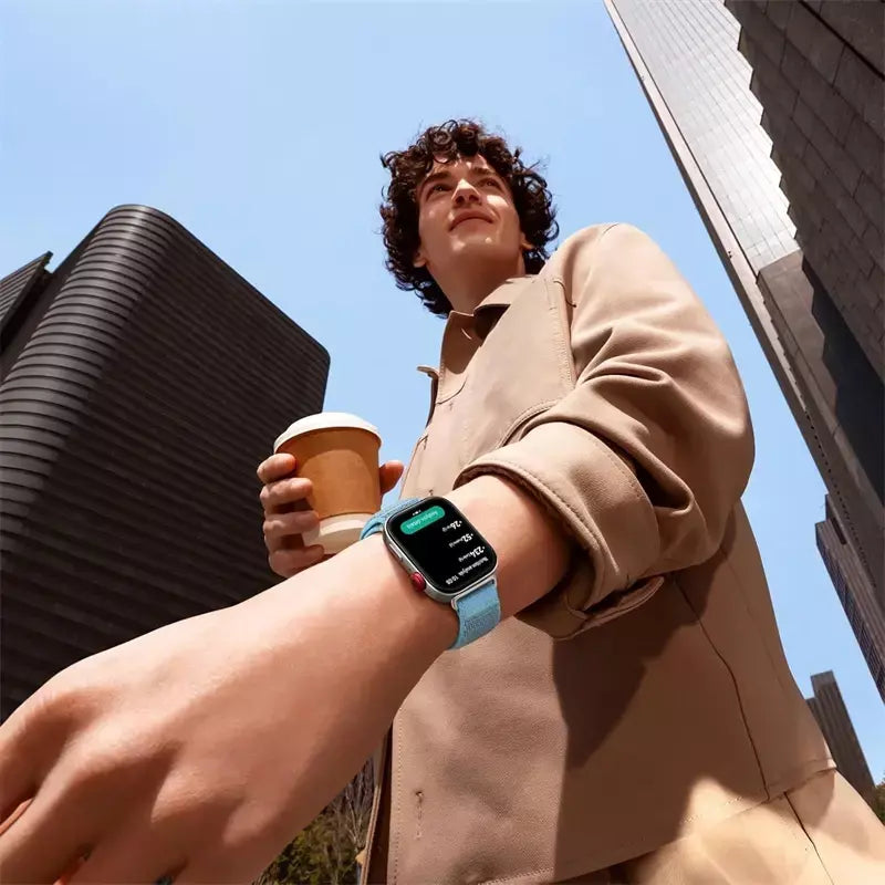 Pulseira de nylon para huawei watch fit 3/4/4pro, pulseira trançada confortável e respirável para huawei watch fit 3/fit 4/4pro, acessórios