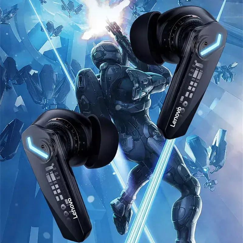 Lenovo-GM2 Pro 5.3 Fones de ouvido sem fio Bluetooth com microfone, fone de ouvido original, baixa latência auscultadores, HD Call, modo duplo, Gaming Headset