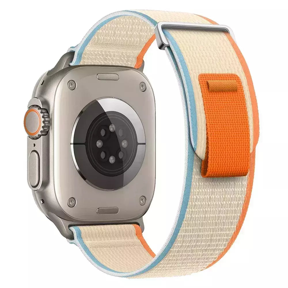 Pulseira Esportiva Trail Loop para Apple Watch, Pulseira de Nylon, Ultra 2, 49mm, Série 9, 8, 7, 45mm, 41mm, iWatch 6, 5, 4, 3, SE, 44 milímetros, 40 milímetros, 42 milímetros