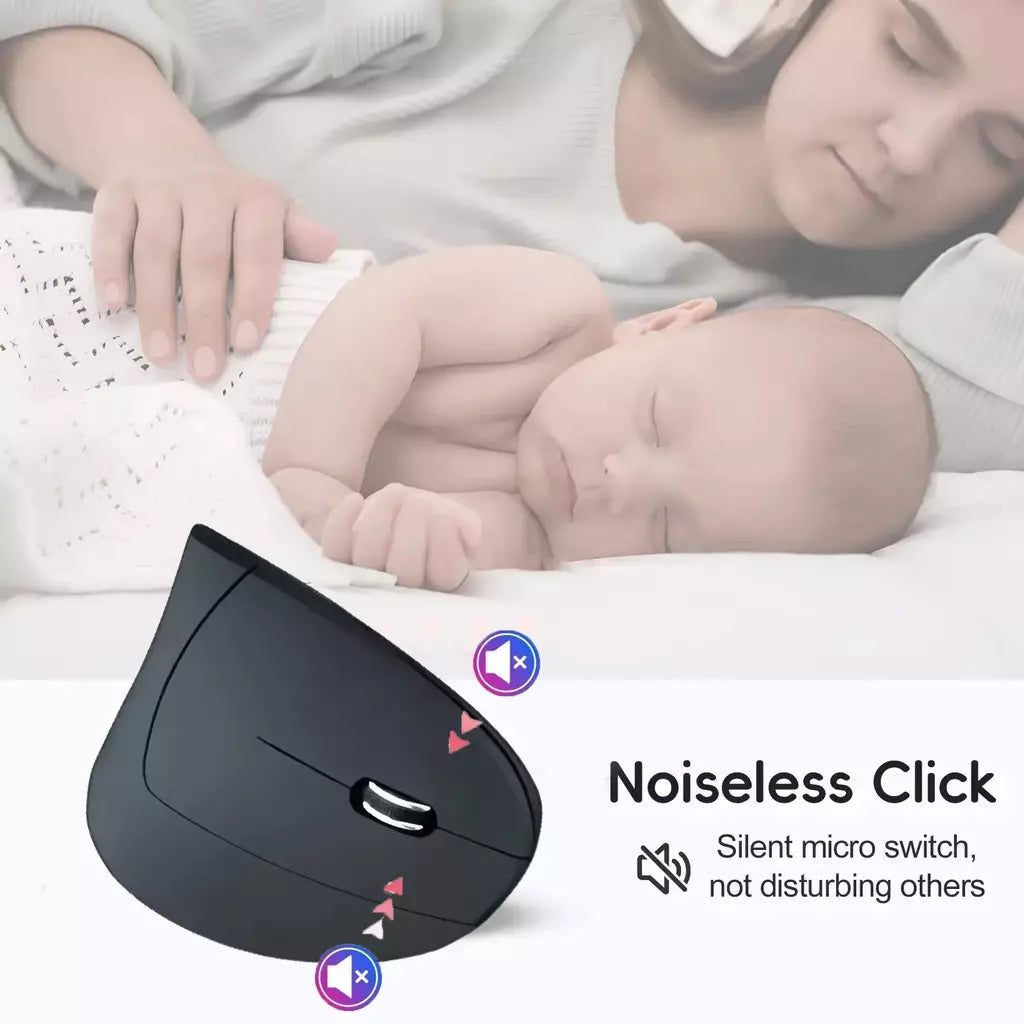 Rato vertical ergonômico mouse modo duplo sem fio 2.4g bluetooth ratos rgb 1600 dpi mouse silencioso para computador portátil desktop,Vertical Mouse Ergonomic Mouse Dual Mode Wireless Mouse 2.4G Bluetooth Mice RGB