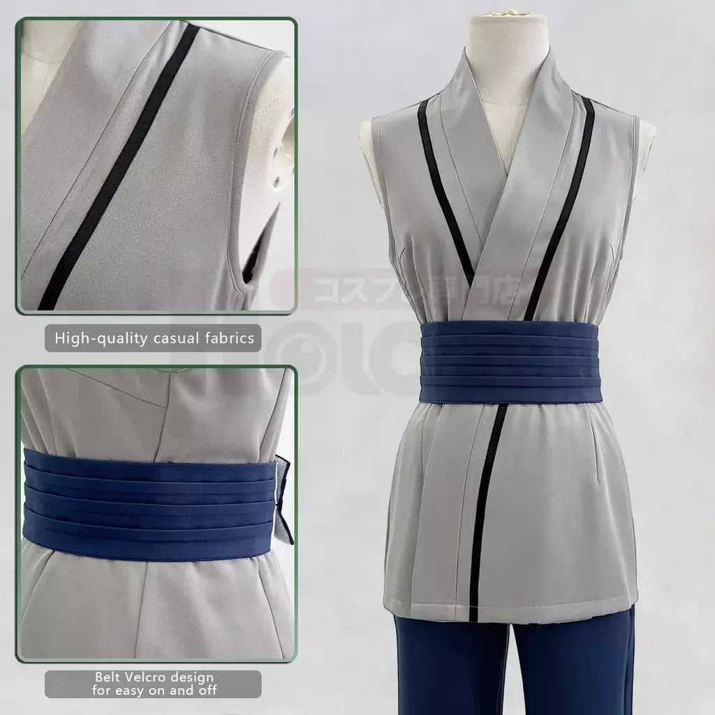 HOLOUN Anime Tsunade Cosplay Bordado Haori Top Calças Cinto Halloween Presente de Natal Cos Convention