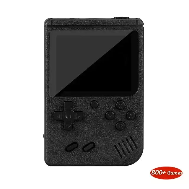 Console de jogos portátil 500 jogos clássicos lcd portátil retro vídeo mini console de jogos recarregável ótimo presente para crianças e adultos