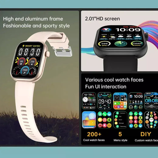 Xiaomi senhora relógios 2026 novo relógio inteligente feminino tela de toque completa bluetooth chamada à prova dwaterproof água esporte rastreador fitness smartwatch masculino