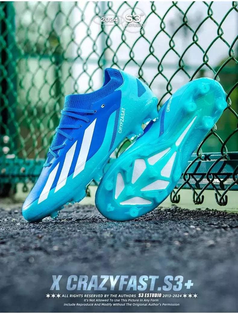 Tênis de treinamento interno profissional para homens, sapatos de futebol originais, botas de campo, ao ar livre, grampos sociais, rápidos