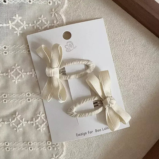 Grampos de cabelo para bebês, novo outono e inverno, série de cores de folhas, cinto de algodão, arco, clipes bb para crianças, franja, acessório de cabelo lateral