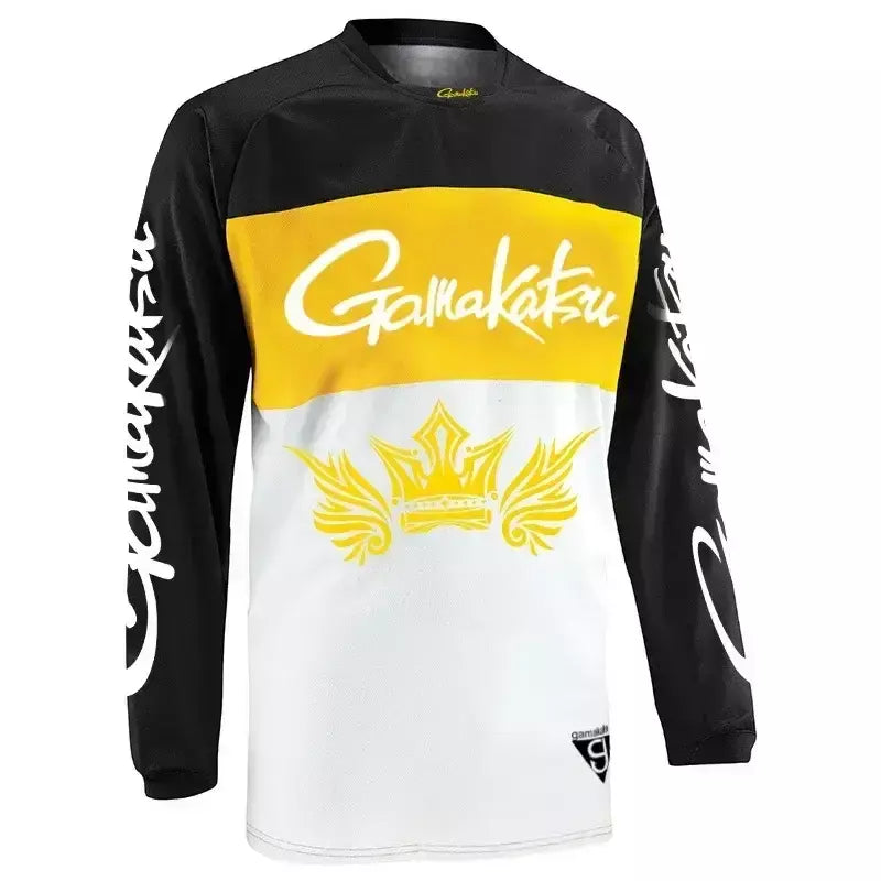 Novo verão anti-suor pesca t camisa outroor pesca esportes wear roupas de ciclismo proteção solar respirável camiseta de pesca