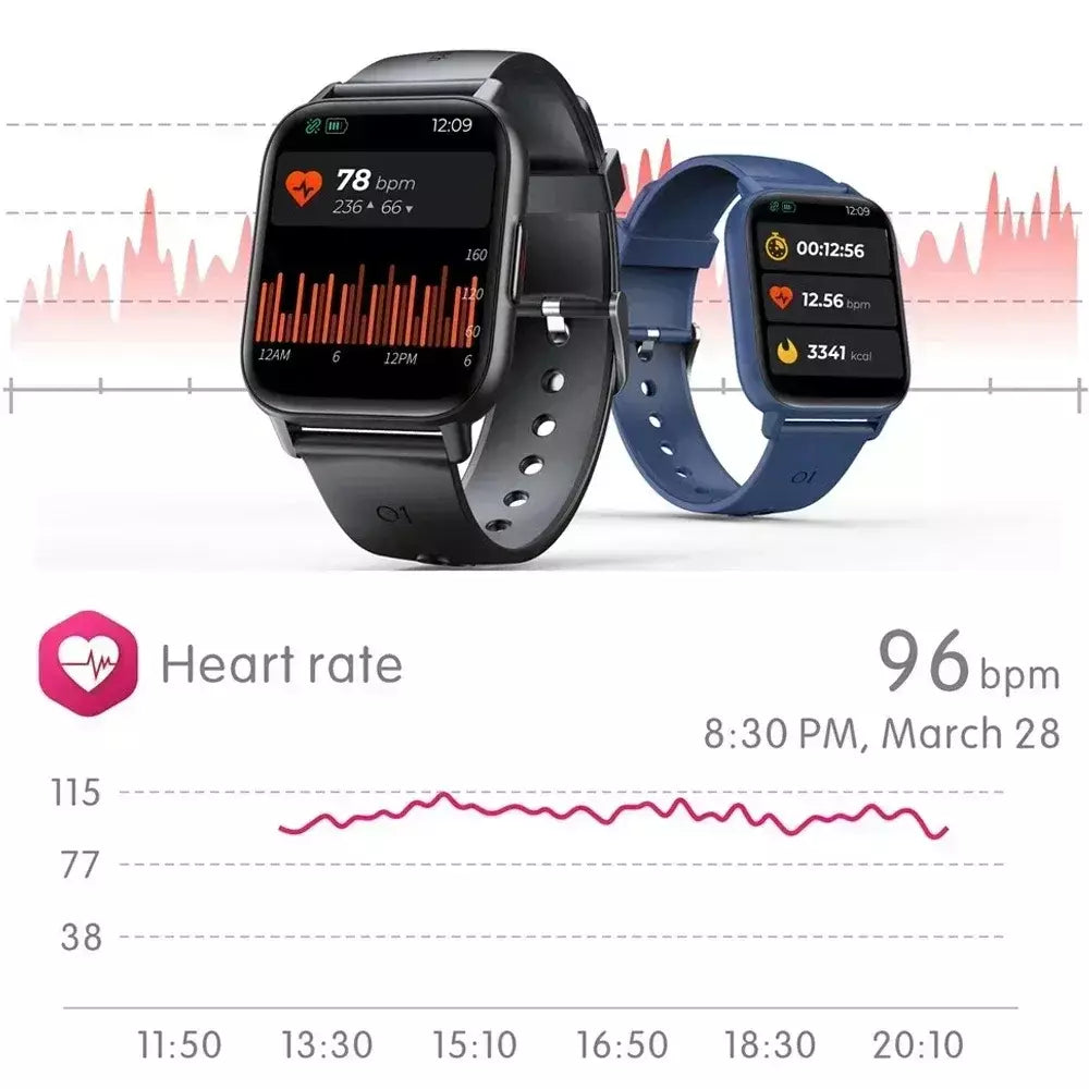 Xiaomi novo 1.69 Polegada relógio inteligente masculino temperatura corporal toque completo smartwatch feminino monitor de oxigênio preciso relógio 2023 pk p8