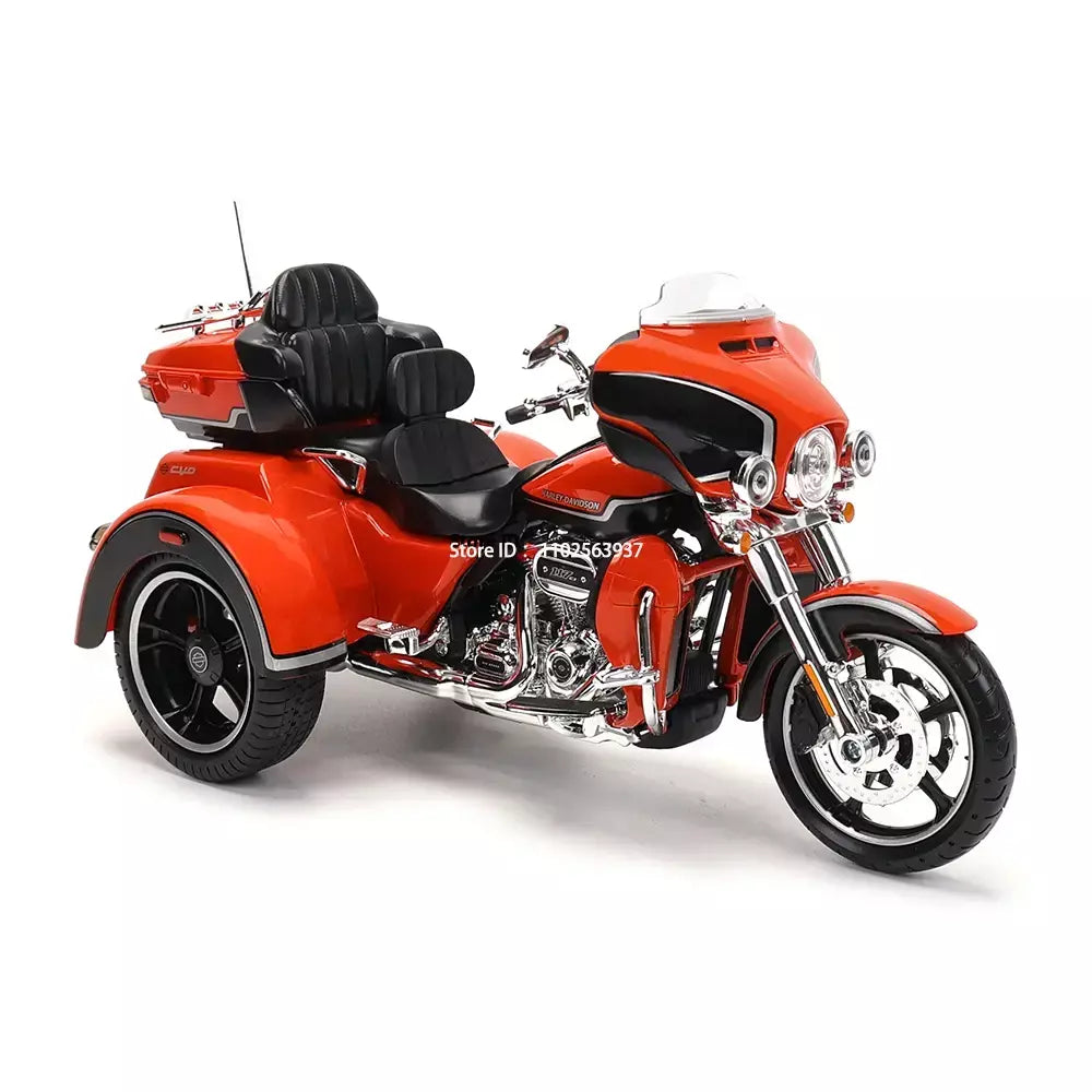 Maisto 1:12 motocicleta harley 2021 CVO TRI GLIDE ULTRA LIMITED Veículos fundidos Colecionáveis Hobbies Modelo de motocicleta Brinquedos
