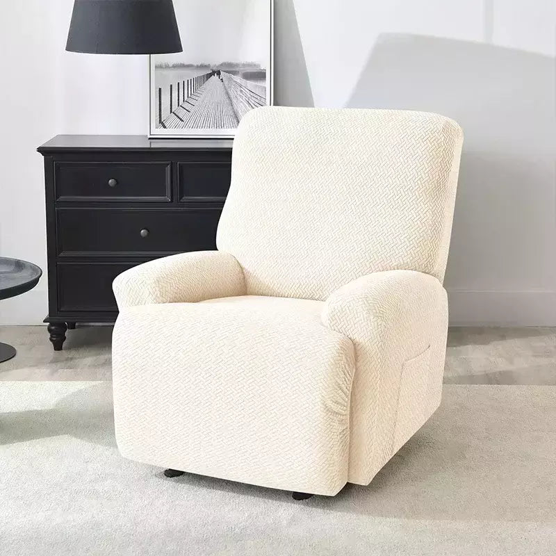 Jacquard Stretch Reclinável Sofá Covers, Poltrona elástica Split, Capa de cadeira antiderrapante, Cadeiras Lazy Boy, Slipcovers para sala de estar