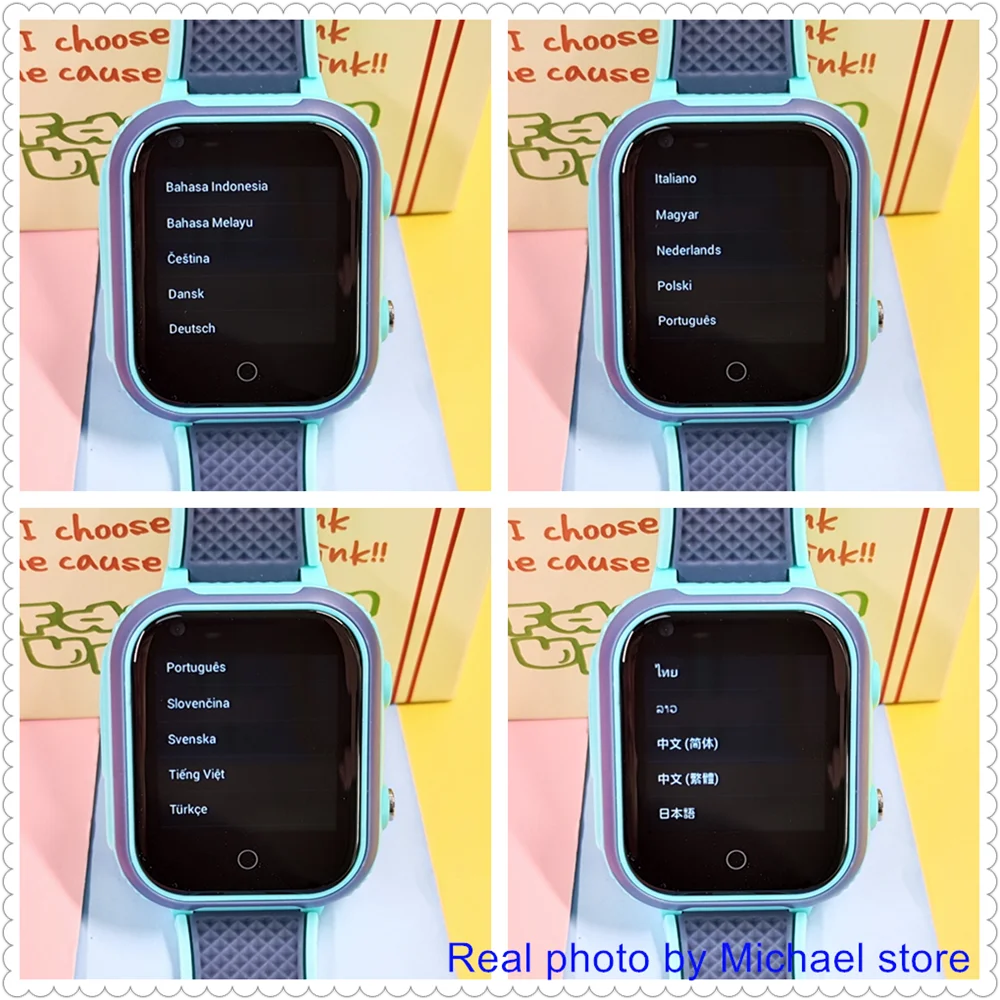 Lt21 4g relógio inteligente crianças gps wifi chamada de vídeo sos ip67 à prova dip67 água criança smartwatch câmera monitor rastreador localização telefone relógio