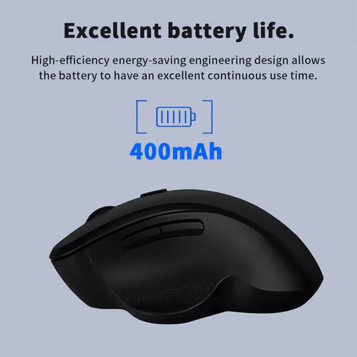Bluetooth 5.2 mouse 2.4g mouse sem fio 6 teclas modo duplo recarregável mouse para jogos 1600dpi mouse óptico para computador portátil tablet