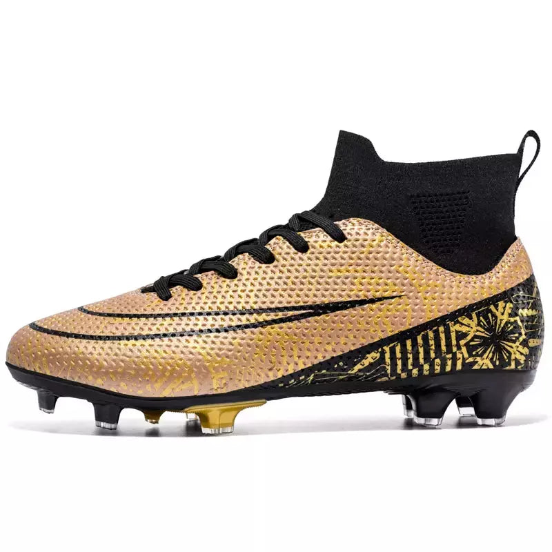 Botas de futebol dos homens TF/FG Profissional Kid's Anti-Slip Treinamento Futebol Chuteiras Childs Calçado Esportivo de alta qualidade New Arrival