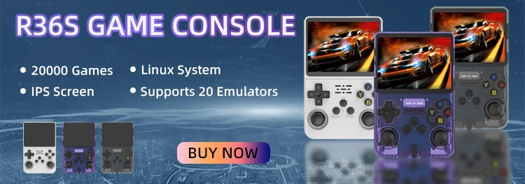 R36s console de jogos portátil, tela ips de 3.5 espaços, 128g, clássico, retrô, sistema arkos, portátil, bolso, reprodutor de videogame