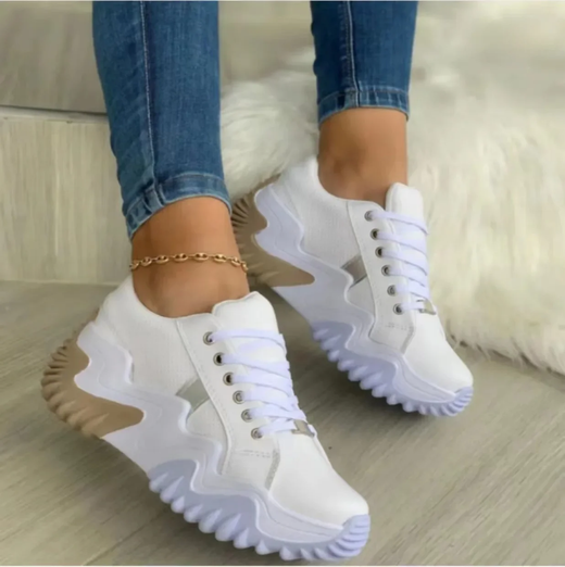Feminino casual outono novo estilo baixo topo tênis europeu americano mercado confortável sapatos de base de borracha