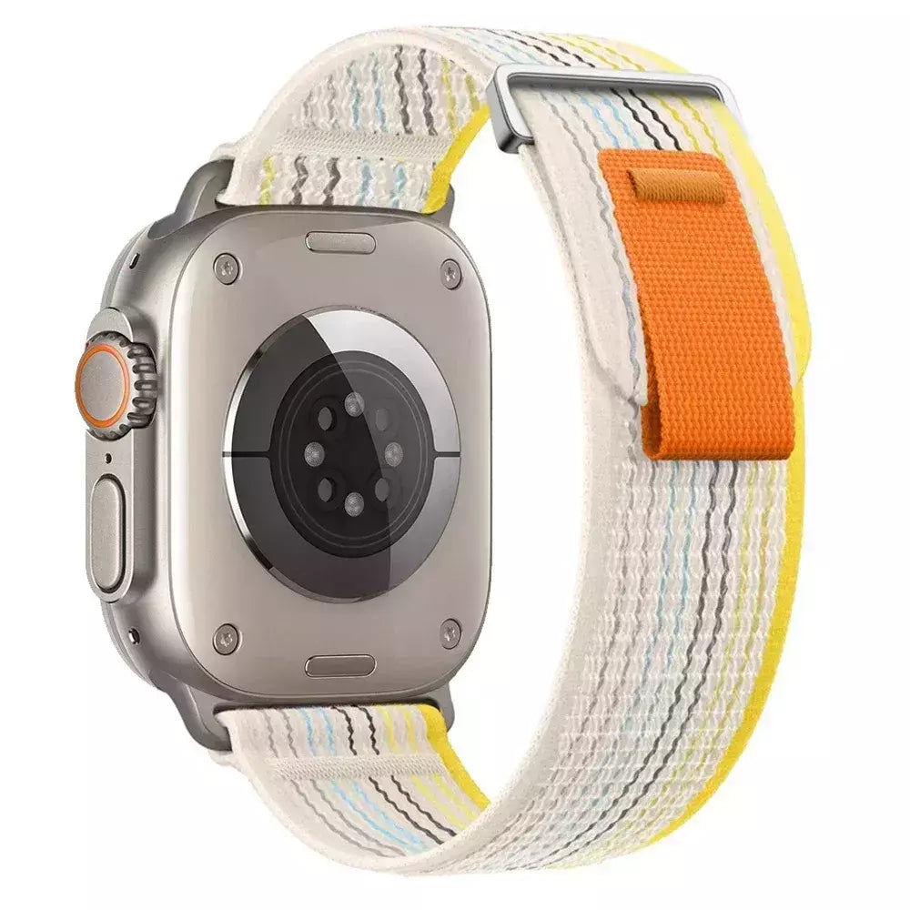 Pulseira Esportiva Trail Loop para Apple Watch, Pulseira de Nylon, Ultra 2, 49mm, Série 9, 8, 7, 45mm, 41mm, iWatch 6, 5, 4, 3, SE, 44 milímetros, 40 milímetros, 42 milímetros