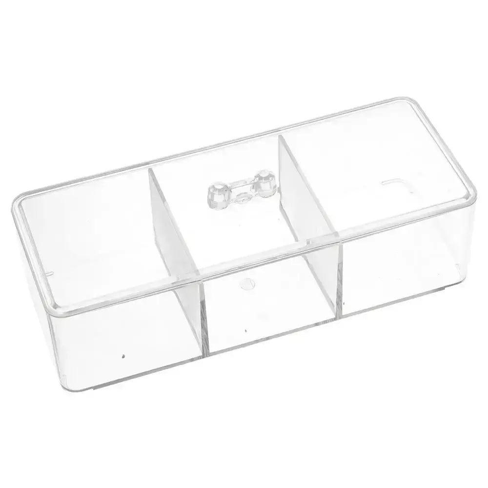Transparente Acrílico Tea Bag Organizador, Caixa de armazenamento, classificar e organizar, Sala Prateleiras, 22*8.5*5.5 cm