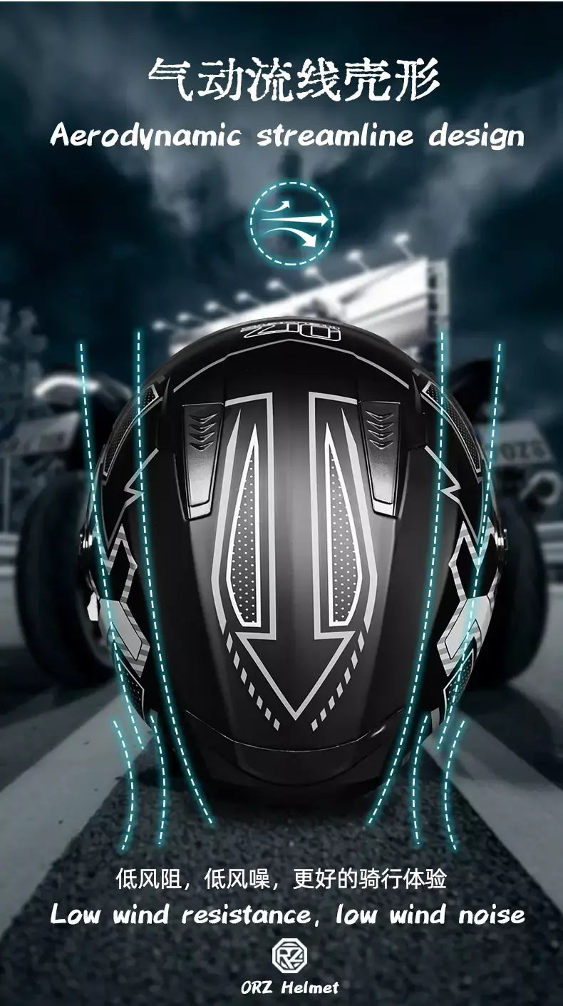 2025 mais recente capacete da motocicleta de alta qualidade metade cobrindo lente dupla cascos para motos masculino feminino casal capacetes de moto
