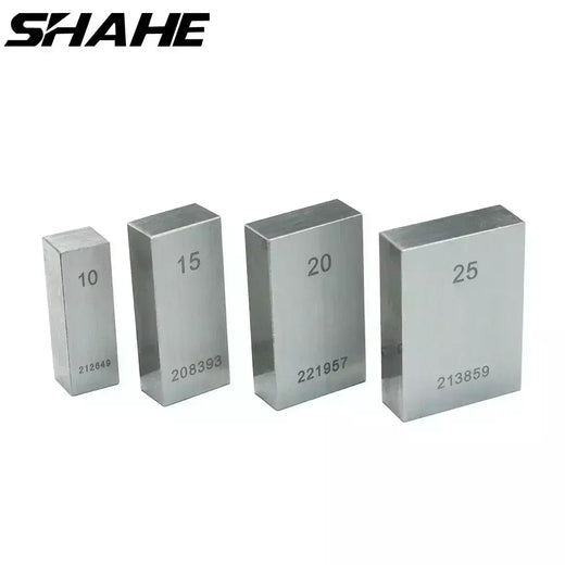 SHAHE-Precision Block Gauge, Gage Block, Steel Square Measure, Vernier Caliper Micrometer, 10mm, 15mm, 20mm, 25mm, 30mm