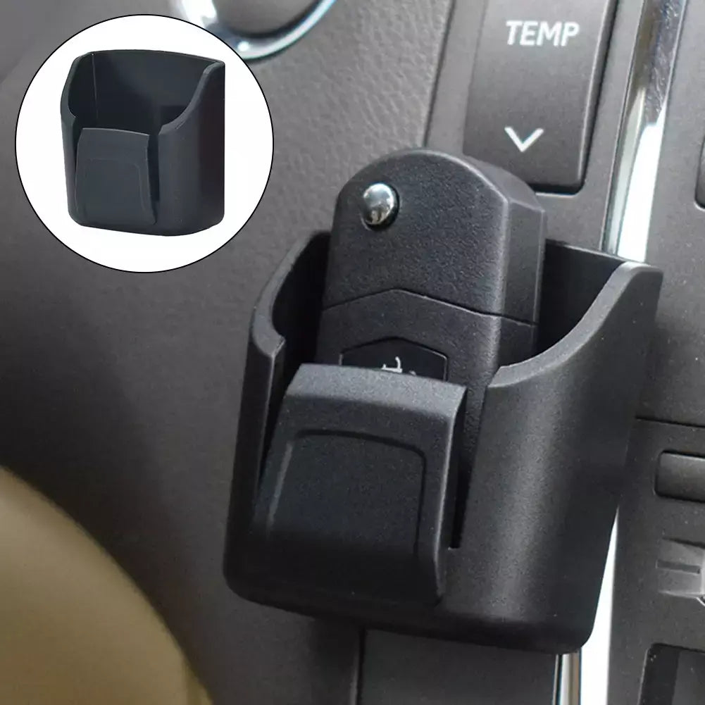 Caixa de armazenamento multifuncional para chave de carro, adesivo traseiro reutilizável, caixa de armazenamento para painel de carro, economia de espaço, organização de itens pequenos