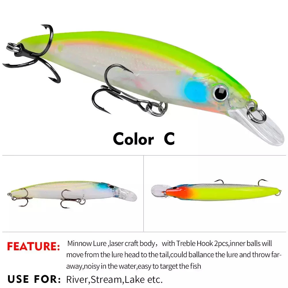 1pc 7g/9cm 14g/11cm 40g/16cm minnow isca de pesca nosiy no corpo isca dura crankbait isca carpa artificial corrico isca enfrentar
