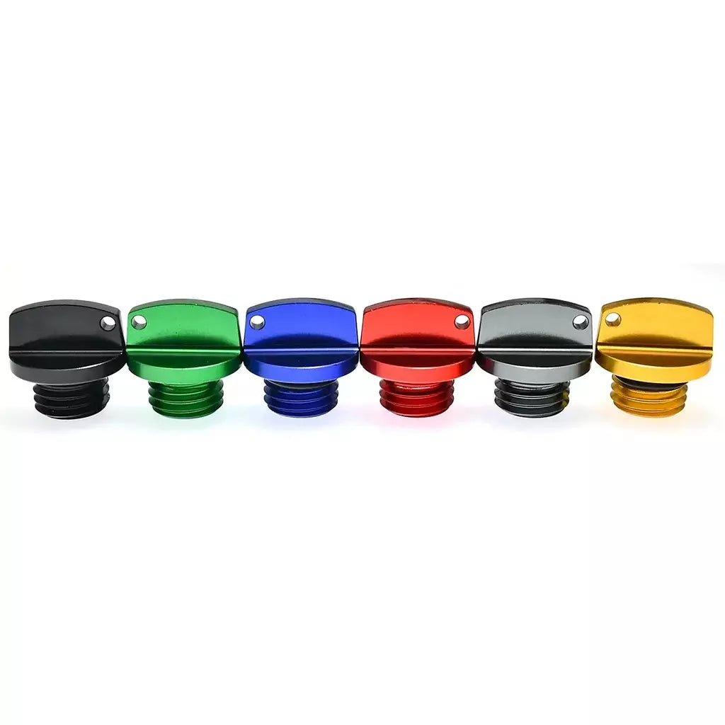 Acessórios para motocicleta cnc m20 * 2.5, tampa de enchimento de óleo para honda yamaha suzuki kawasaki ducati cbr 250rr 1000rr yz250f yz450f