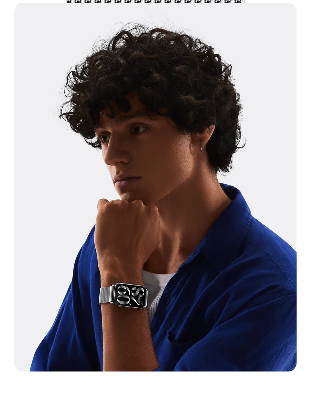 Versão global xiaomi mi band 8 pro pulseira inteligente 5atm à prova dwaterproof água 150 modos esportivos 1.74 "tela amoled gps oxigênio no sangue