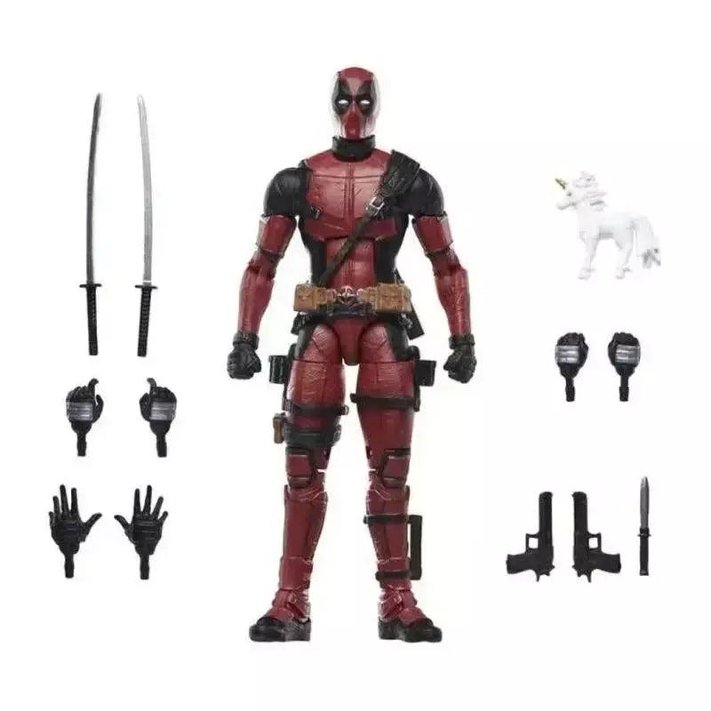 Deadpool figura de ação x-men lenda série figura wade winston wilson figuras conjunta mobilidade modelos coleção decorar brinquedo presente