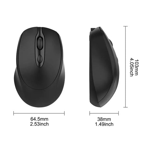 Rato de jogo sem fio recarregável 2.4g bluetooth-mouse sem fio usb silencioso gamer ratos para computador portátil mac tablet