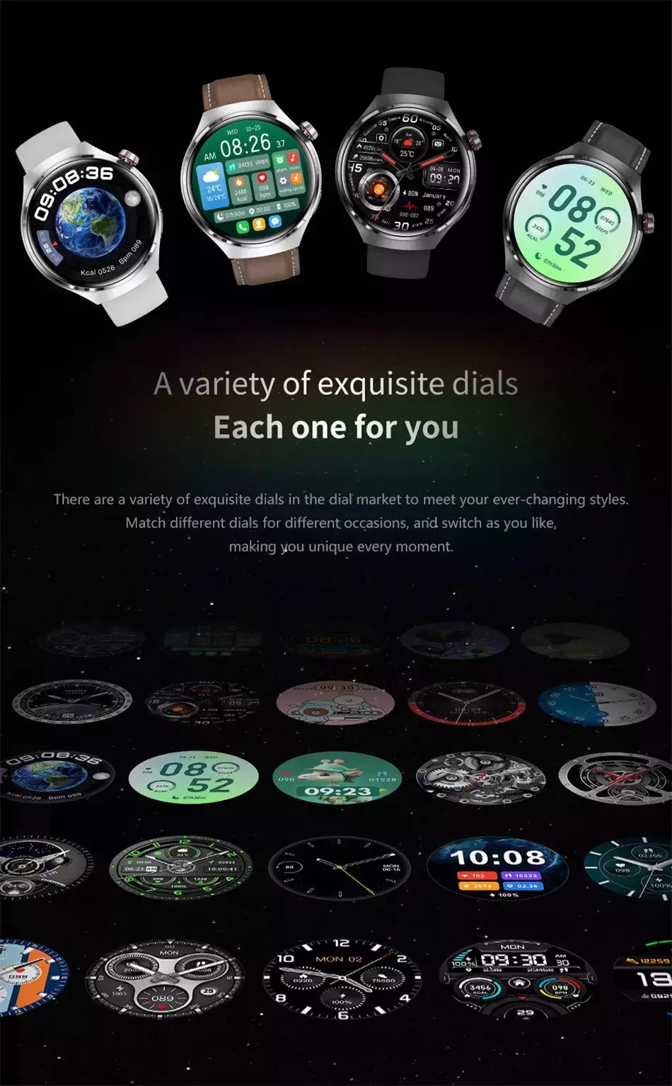 Huawei GT4 Pro Smartwatch Impermeável para Homens, GPS, NFC, 360x360, Tela AMOLED, Frequência Cardíaca, Chamada Bluetooth, IP68, 2022