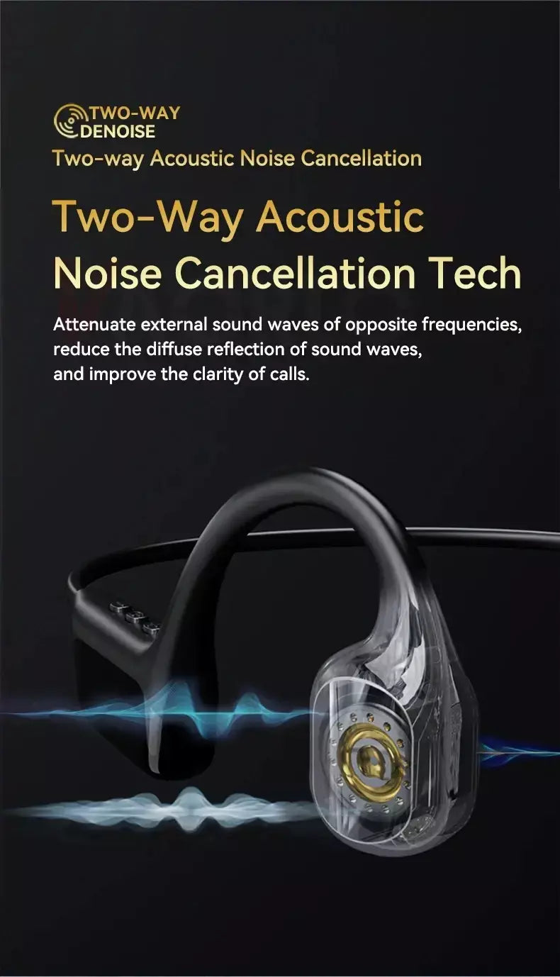 Xiaomi ipx8 à prova dwaterproof água natação condução óssea fone de ouvido bluetooth baixo sem fio mp3 player ciclismo fitness fone