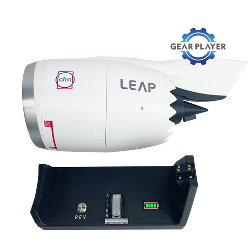 Boeing 747 Turbofan Modelo de motor Ventilador elétrico Cool Boutique Coleção Kit de motor de aeronave para exibição e uso educacional