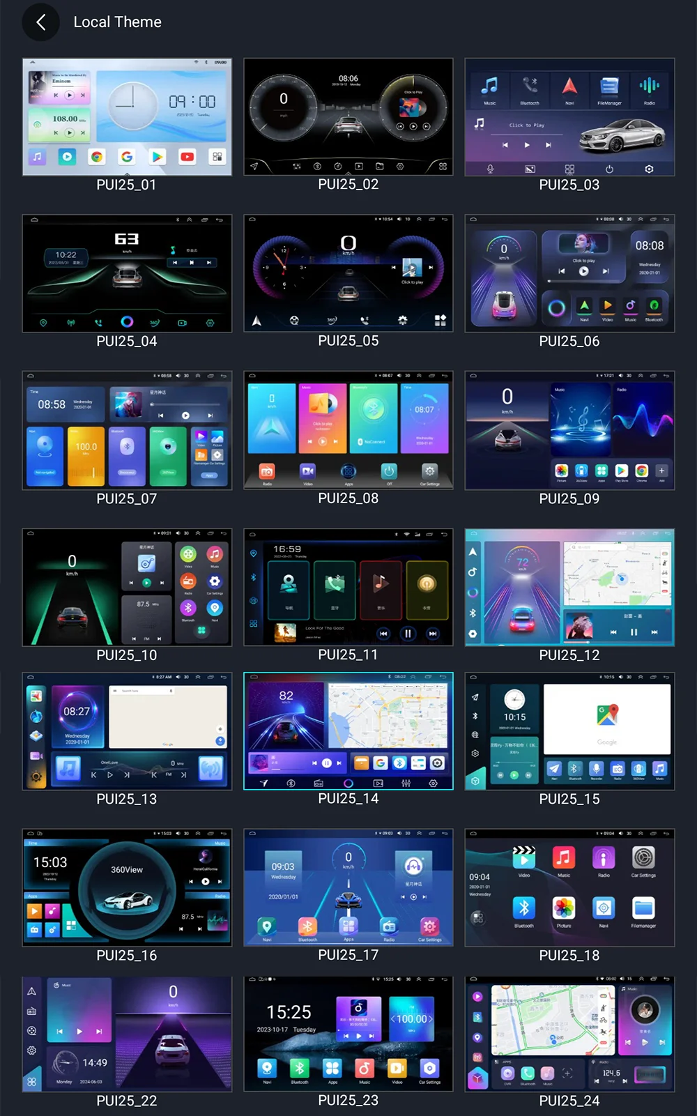 Android 14 rádio do carro bt reprodutor multimídia 360 gps sem fio carplay auto para toyota hyundai nissan kia suzuki iso dvr unidade principal