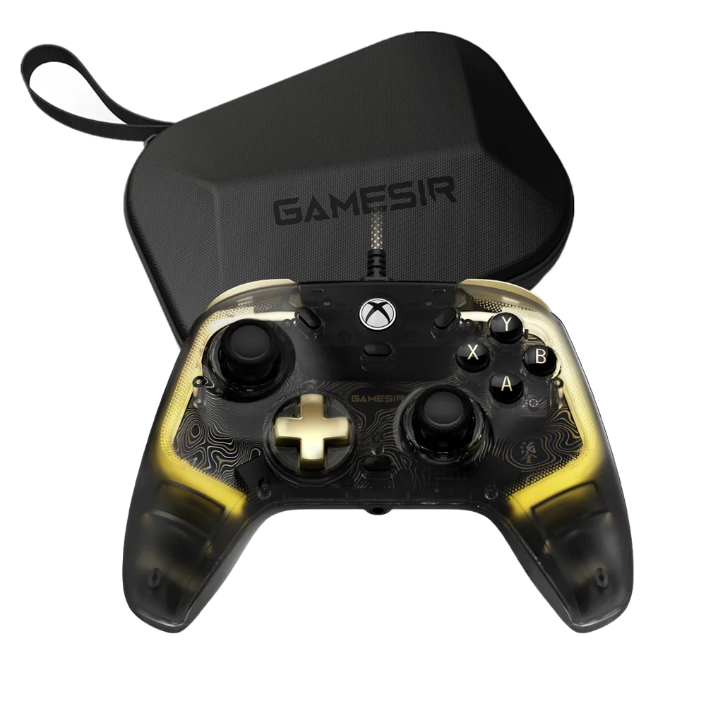 Gamepad com fio GameSir Kaleid Xbox Controller para Xbox Series X, Xbox Series S, console de jogos Xbox One, com joystick de efeito Hall