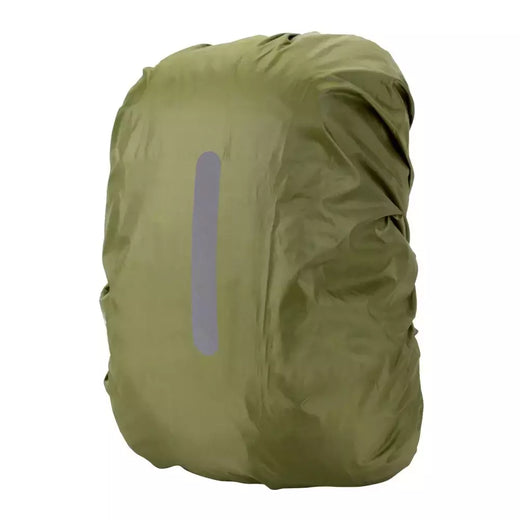 Capa de chuva reflexiva impermeável mochila, Esporte ao ar livre, Ciclismo noturno, Safety Light Raincover, Estojo de caminhada, 30-80L