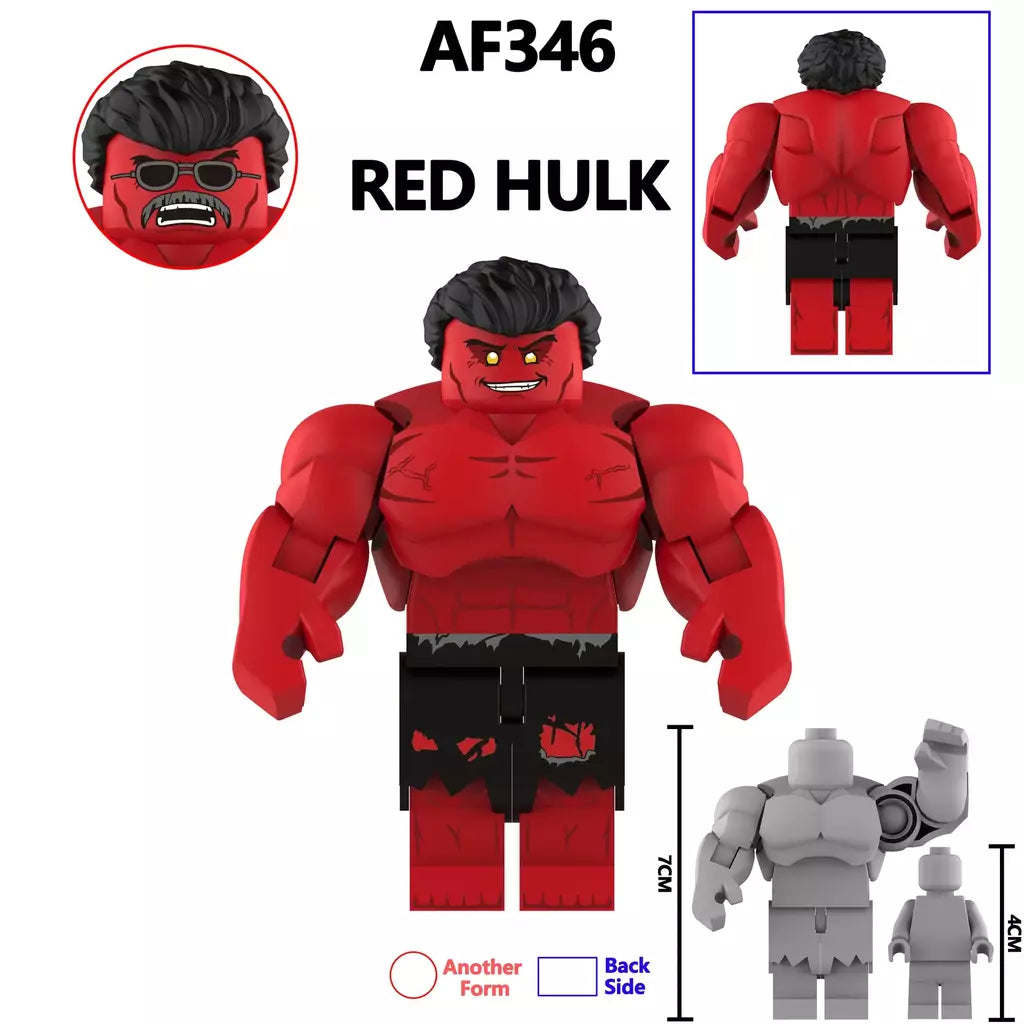 2025 novo filme de venda quente hulk herói personagem bloco de construção brinquedo clássico ação personagem bloco de construção brinquedo presente jogo de mesa