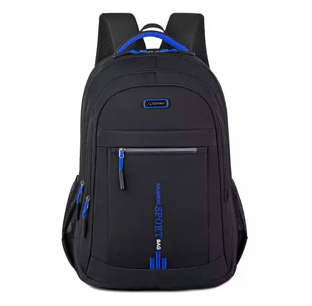 Mochilas Oxford impermeáveis masculinas, mochila de negócios, bolsa para computador, mochila casual para estudantes do ensino médio, capa grande