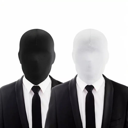 Máscara de spandex de rosto inteiro unissex, máscara de Halloween fantasia personagem escuro cosplay festa de máscaras fobia social proteção de privacidade