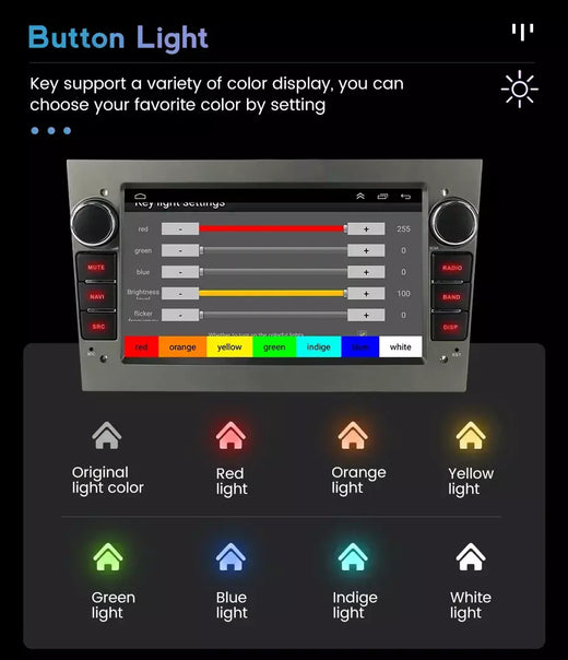Rádio multimídia automotivo para opel astra h j 2004 vectra vauxhall antara zafira corsa c d vivaro meriva veda sem fio carplay auto bt