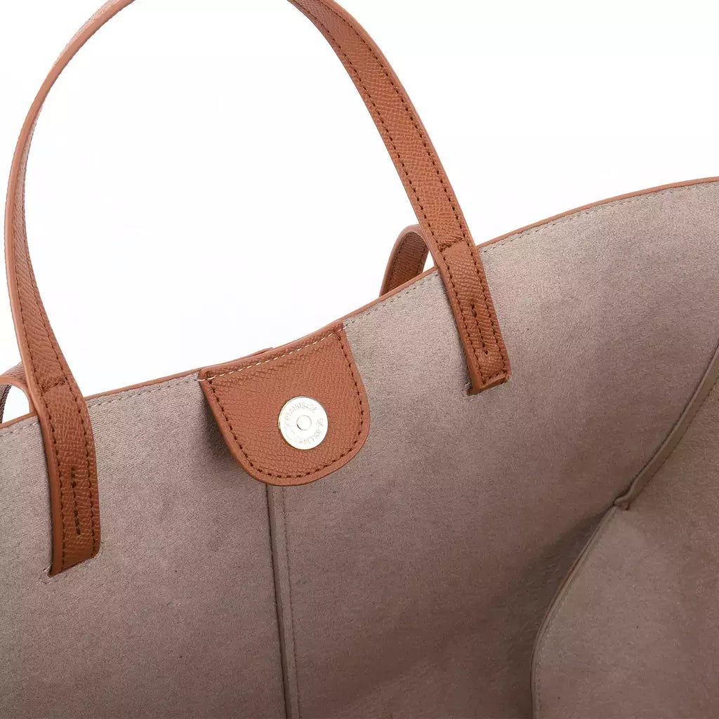 Bolsa de ombro elegante de grande capacidade para mulheres, Bolsa de lazer de couro PU