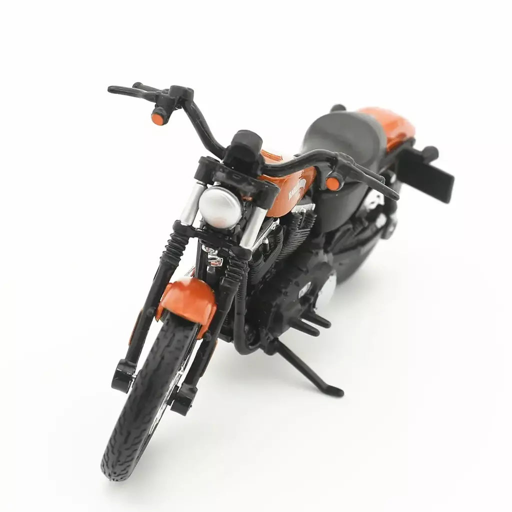 Maisto 1:18 harley davidson sportster ferro 883 liga clássico modelo da motocicleta diecast metal motocicleta modelo crianças brinquedos presente