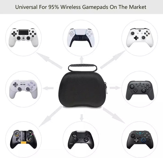 Caso controlador de viagem compatível com switch pro controlador ps5 controlador xbox compacto casca dura caso transporte