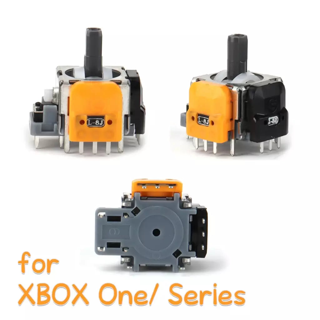 Joystick de efeito hall de substituição, sensor analógico 3d, polegar para ps5/ps4/xbox one/série, controlador, peças de reparo, acessório