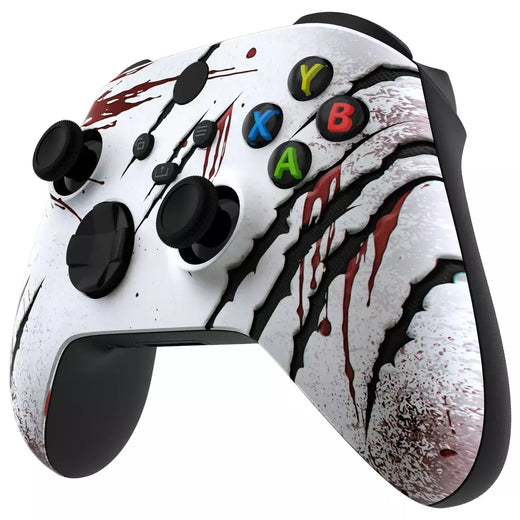 EXtremeRate Substituição Carcaça Frontal Shell Capa Placa Frontal para Xbox Core Wireless (Xbox Series X/S) Controlador -Série Horror