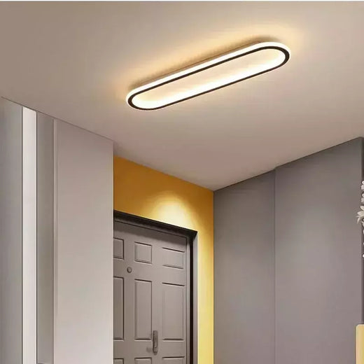 Modern Nordic LED teto lustre, Luzes de teto simples, Sala de estar, Sala de jan