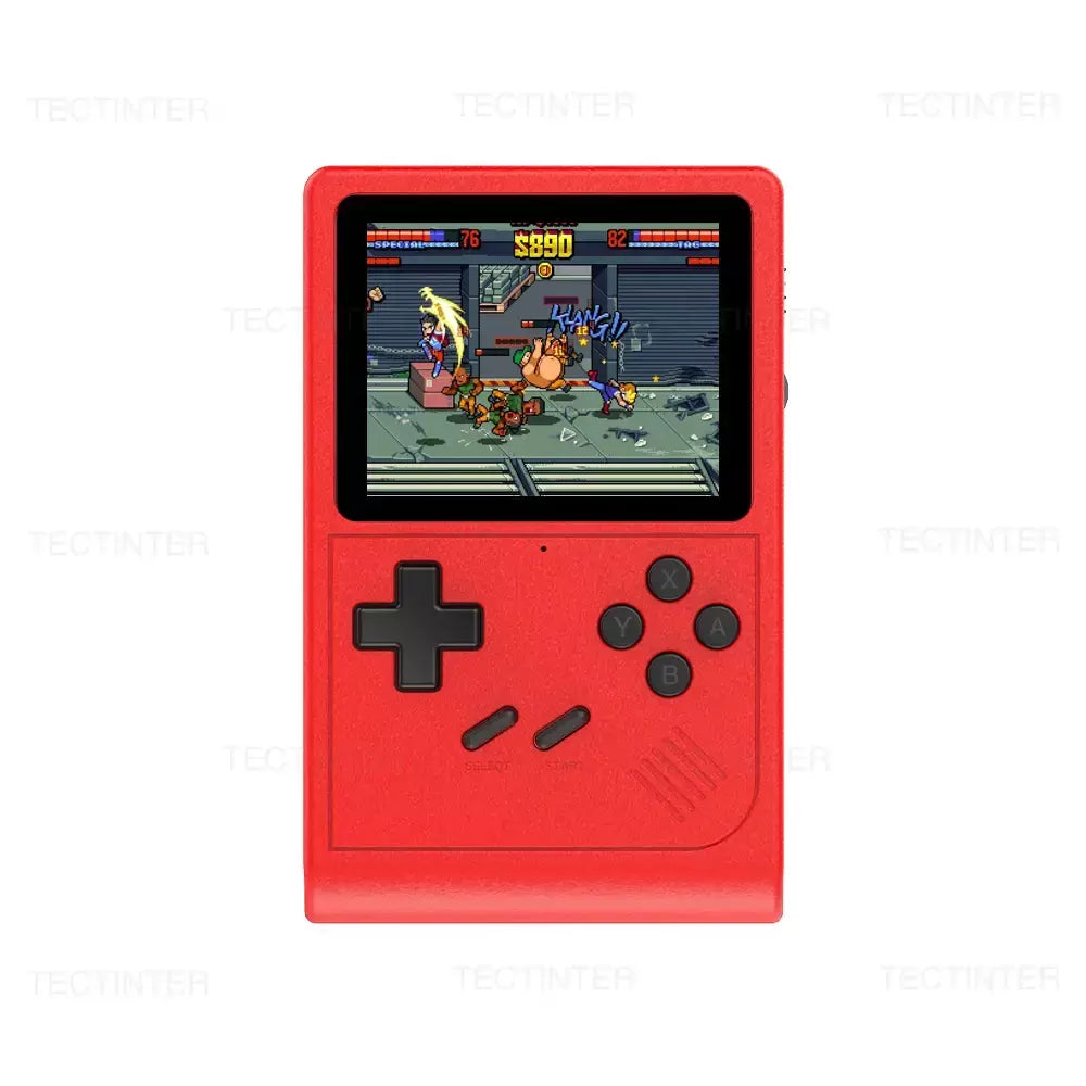 Gb300 portátil jogador de jogo portátil tela de 3.0 polegadas tv console de videogame saída av console de jogo retro embutido 8g 6000 + jogos