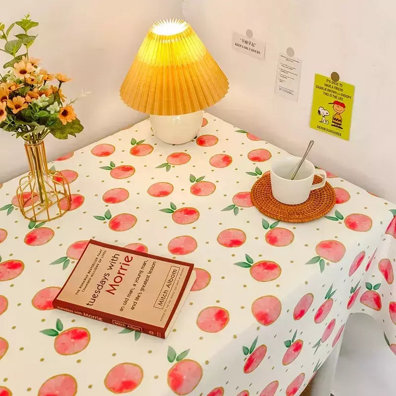Pequena Toalha De Mesa De Celebridade Internet Fresca, Foto De Fundo, Mesa De Mesa De Cabeceira Do Aluno, Pano De Mesa De Café