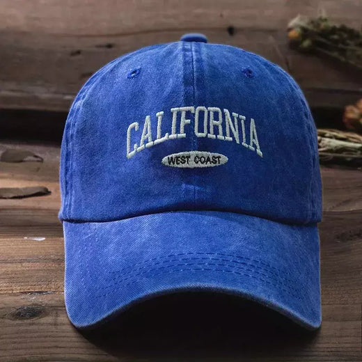 Boné de beisebol retrô vintage de algodão masculino feminino denim letras bordadas chapéu de algodão macio bonés casuais retrô unissex chapéus