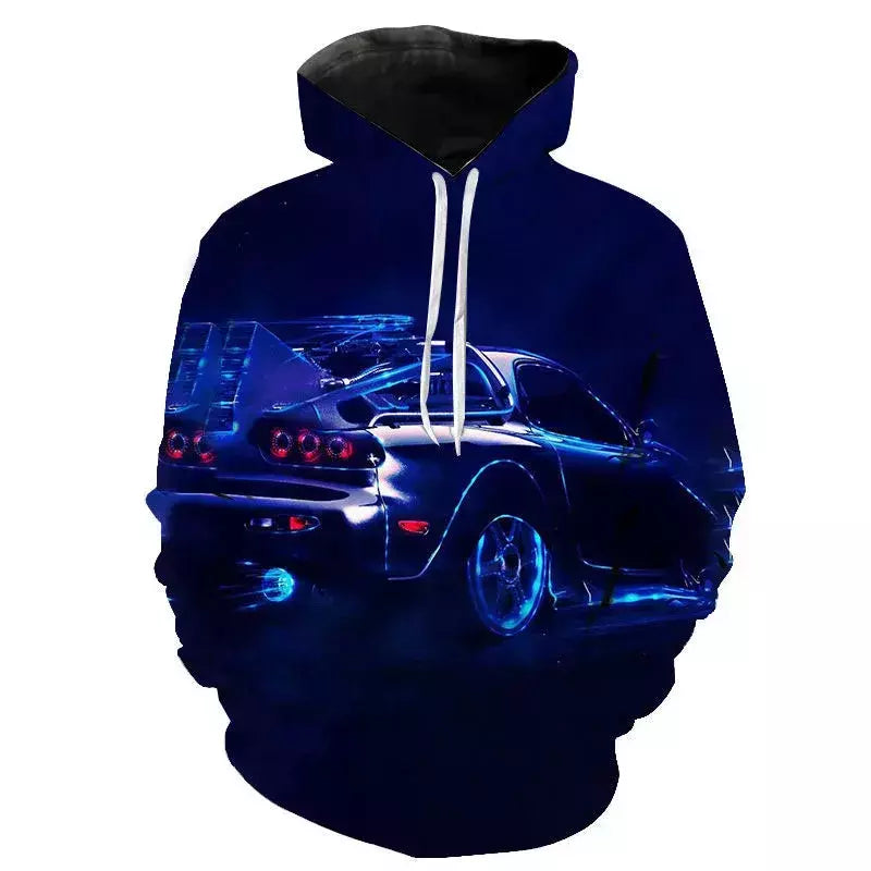 Homens e mulheres de volta para o futuro 3D filme impressão com capuz moletons, Hoodie extragrande, crianças pulôver, moletons, casaco moda