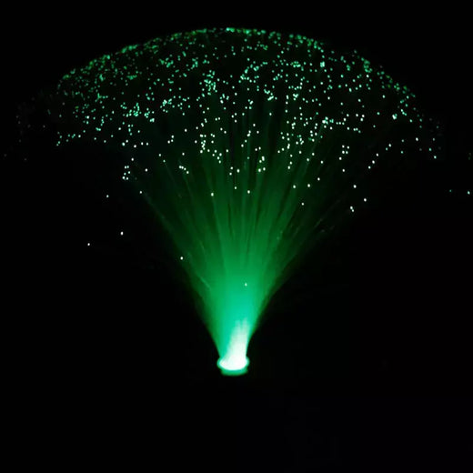Multicolor LED Fibra Óptica Lâmpada, Decoração de Interiores, Peça Central, Feriado, Casamento, Luz Noturna, Quarto das Crianças