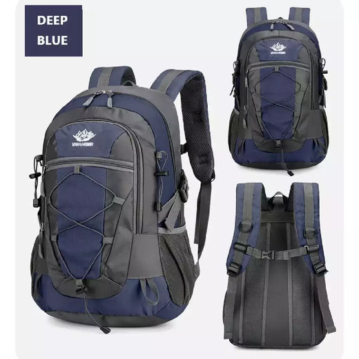 Impermeável caminhadas mochila, leve caminhadas ao ar livre saco, grande capaci